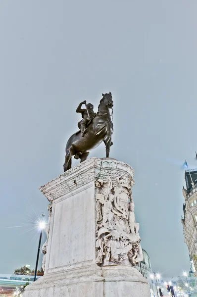 Trafalgar Square à Londres, Angleterre — Photo