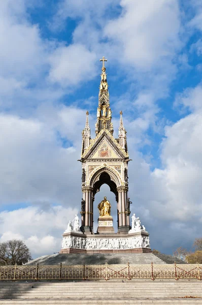 Albert memorial, Londra, İngiltere — Stok fotoğraf