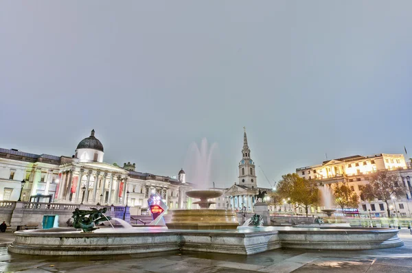 Trafalgar Square em Londres, Inglaterra — Fotografia de Stock