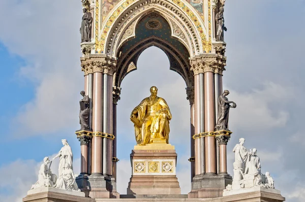 Albert memorial på london, england — Stockfoto
