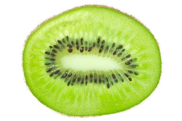 Kiwi slice isolated on white background — Stock Photo, Image