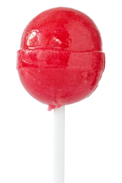 Red lollipop — Stock Photo, Image