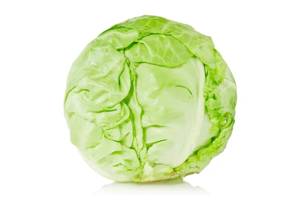Green organic cabbage — Stock Photo, Image