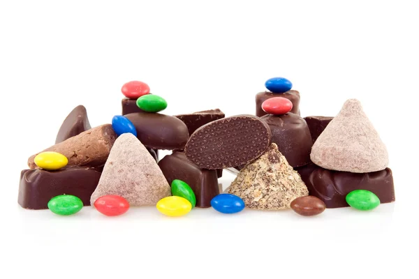 Pile of various sweets — Stock Photo, Image