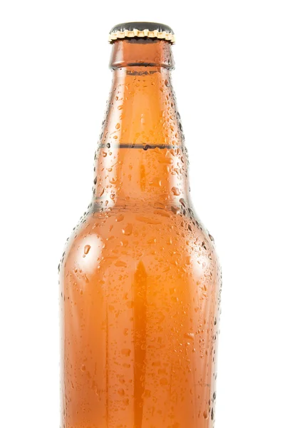 Gros plan sur la bouteille de bière — Photo
