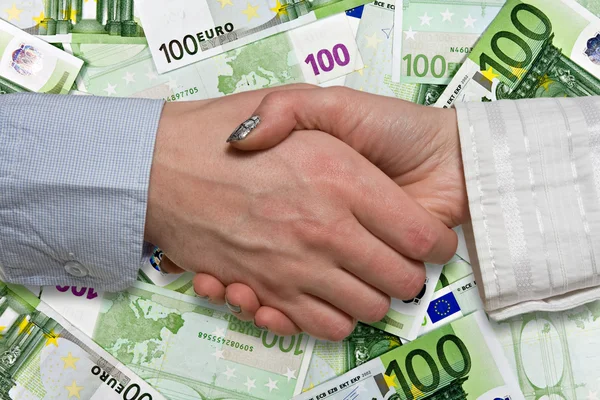 stock image Eurozone deal concept