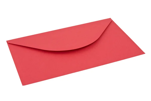 Червоний конверт — стокове фото