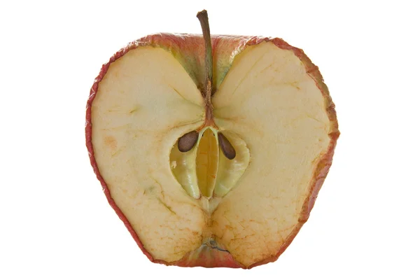 In einem alten Apfel — Stockfoto