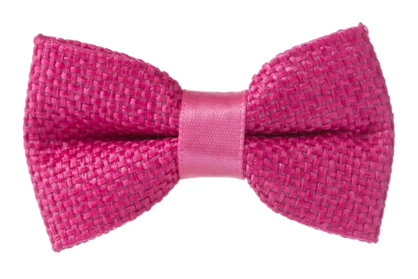 Pink bow tie — Stock Photo, Image