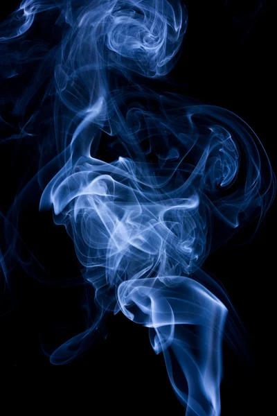 Fumaça abstrata azul — Fotografia de Stock