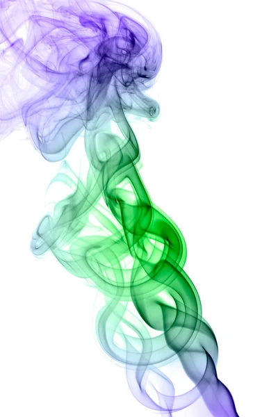 Fumée abstraite colorée — Photo