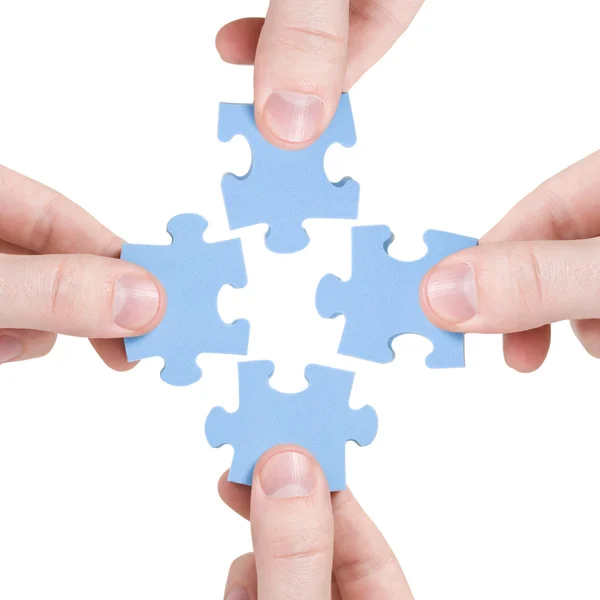 Teamwork and partnership concept — Stock Photo, Image