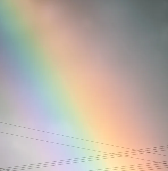 levendige kleuren van een regenboog