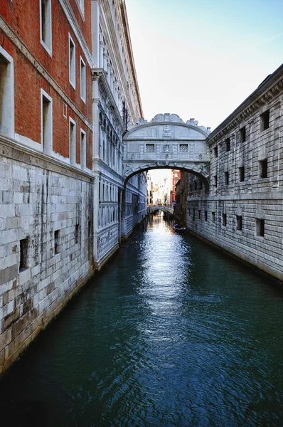 Typowa scena miasta Wenecji we Włoszech. — Zdjęcie stockowe