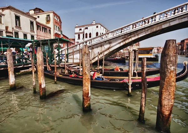 Χαρακτηριστικές σκηνές της Βενετίας, Ιταλία — Φωτογραφία Αρχείου