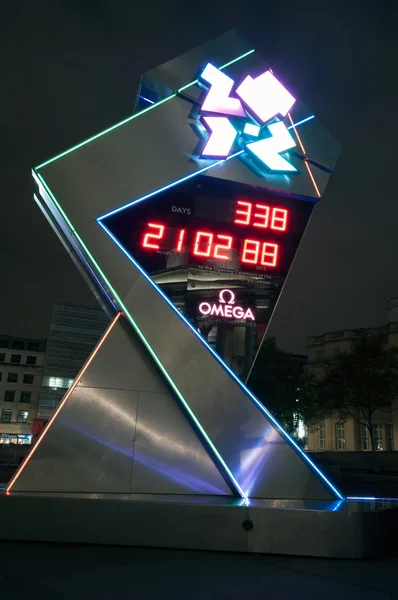 Räkna ner till OS i london 2012 Stockbild