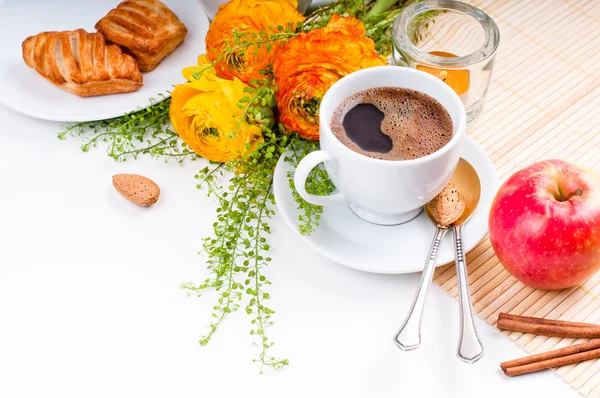 Pequeno-almoço fresco elegante — Fotografia de Stock
