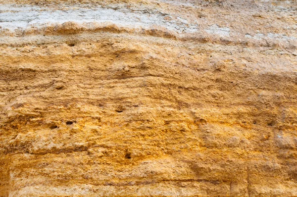 stock image Yellow sandstone closeup