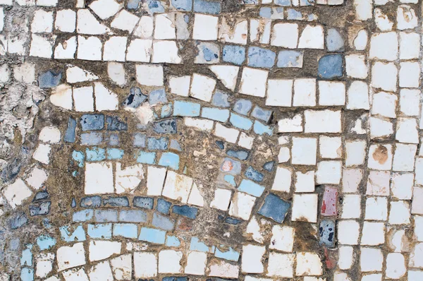 Old small ceramic tiles — Stock Photo, Image