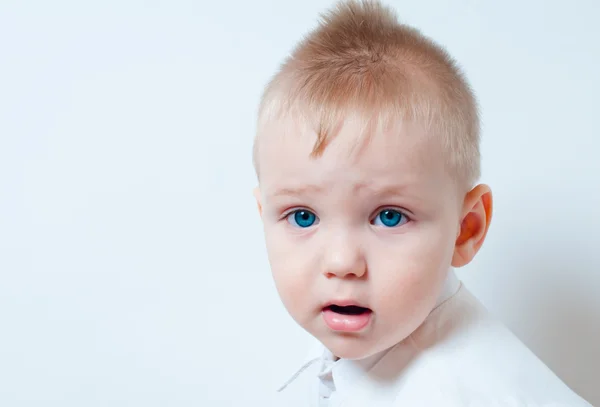 stock image Surprised little boy