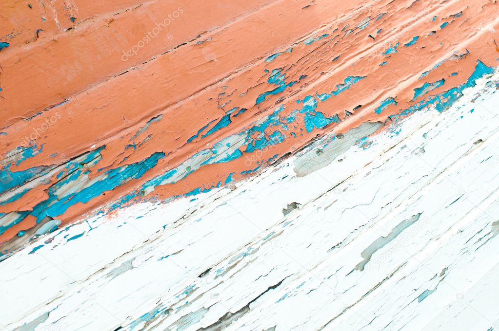 Old wood painted blue and red ⬇ Stock Photo, Image by © manera 9538712