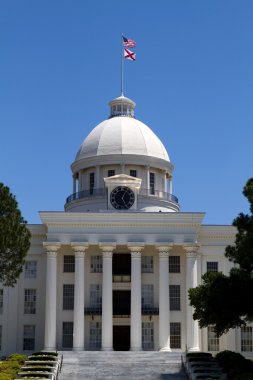 Alabama State Capital clipart