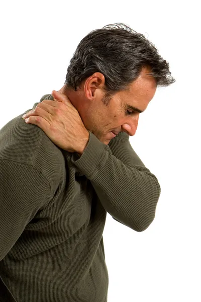 Shoulder Pain Man — Stock Photo, Image