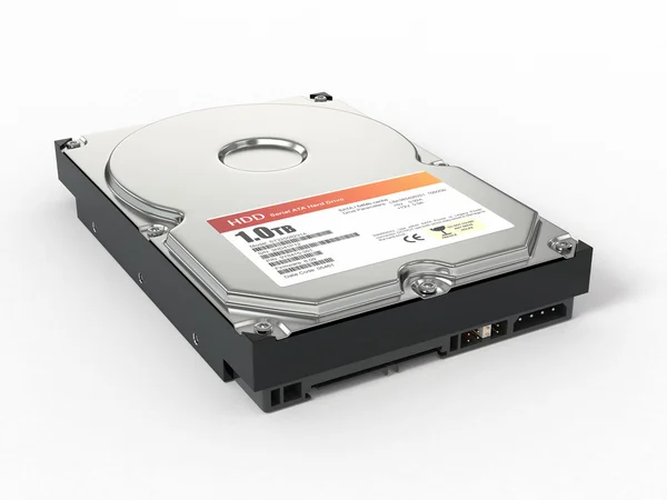 HDD. ATA Hard disk drive. 3d — Stock Photo, Image
