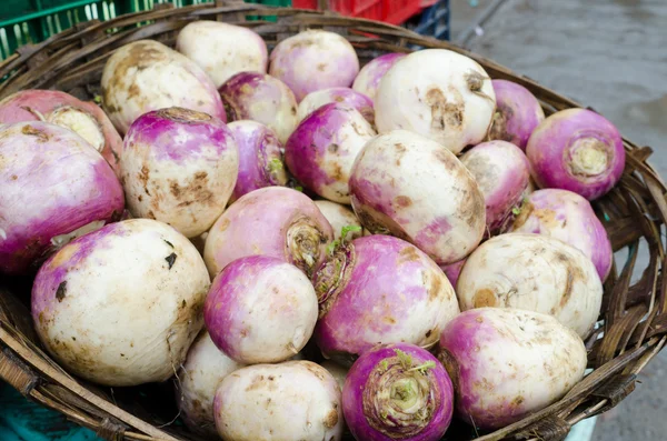 Turnips for Sale — Stock Photo, Image