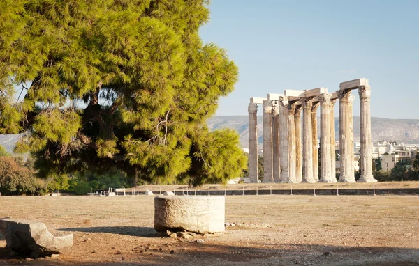 Olimpian の寺ゼウス、アテネ、ギリシャ — ストック写真