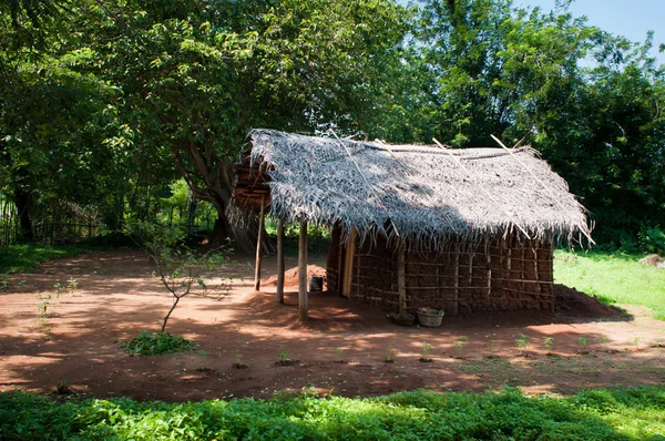 Традиционный азиатский сельский дом — стоковое фото