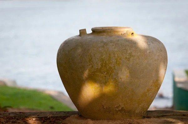 Big ancient vase in greek style — Stock Photo, Image