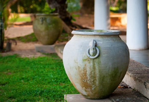 Big ancient vase in greek style — Stock Photo, Image