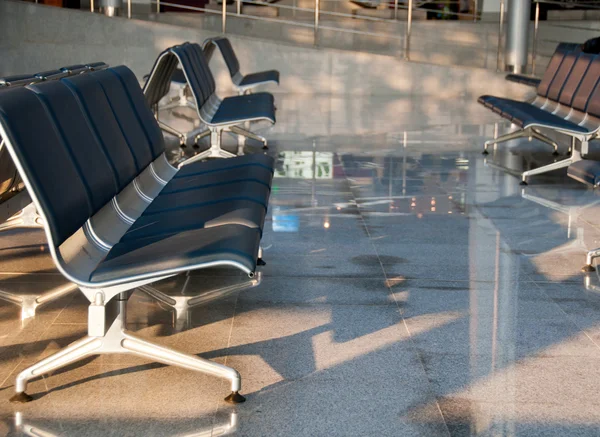 Aeroporto senta — Fotografia de Stock