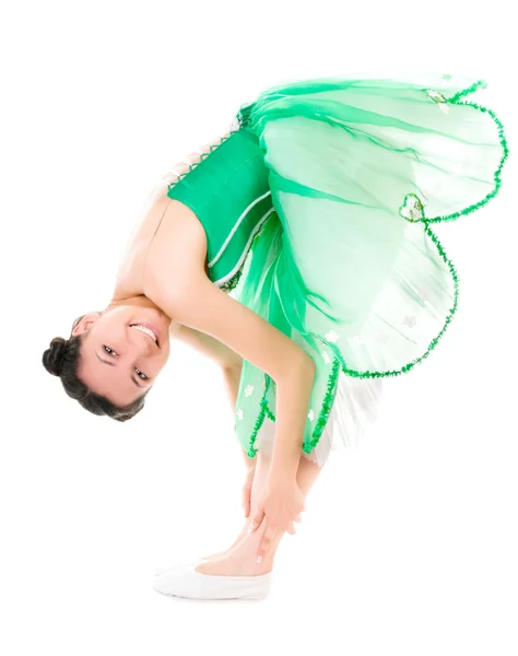 Веселая балерина — стоковое фото
