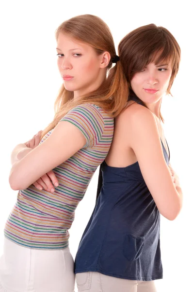 Conflict between two friends — Stock Photo, Image