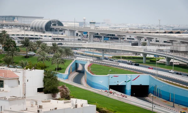 Aeroportul internaţional din Dubai — Fotografie, imagine de stoc