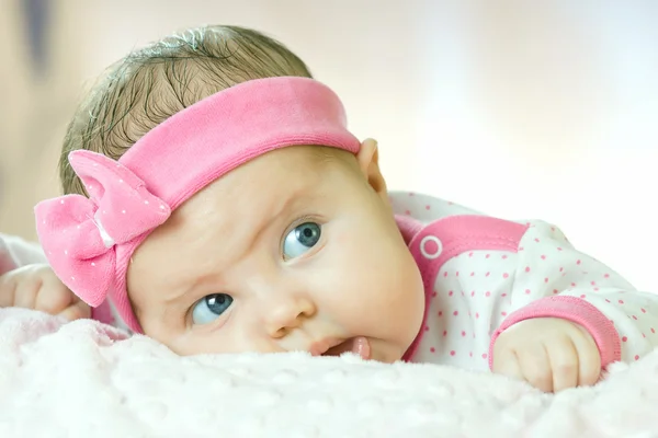 Portrait of very sweet little baby — Stock Photo, Image