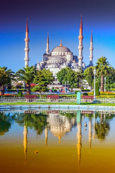 Blauwe moskee in istanbul - Turkije — Stockfoto