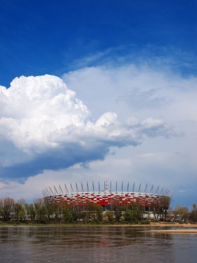 National Stadium in Warsaw, Poland clipart