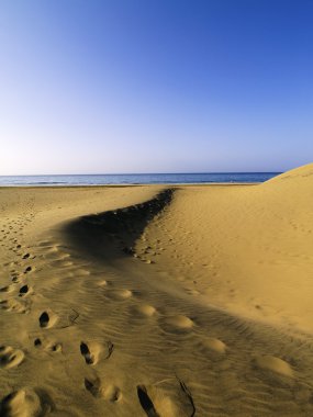 Maspalomas dunes, gran canaria, Kanarya Adaları, İspanya