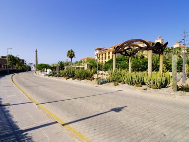 Maspalomas deniz feneri, gran canaria, Kanarya Adaları, İspanya