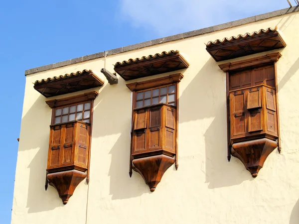 Kolumbushaus Detail (casa de colon), Las Palmas, Kanarische Inseln, Spanien — Stockfoto