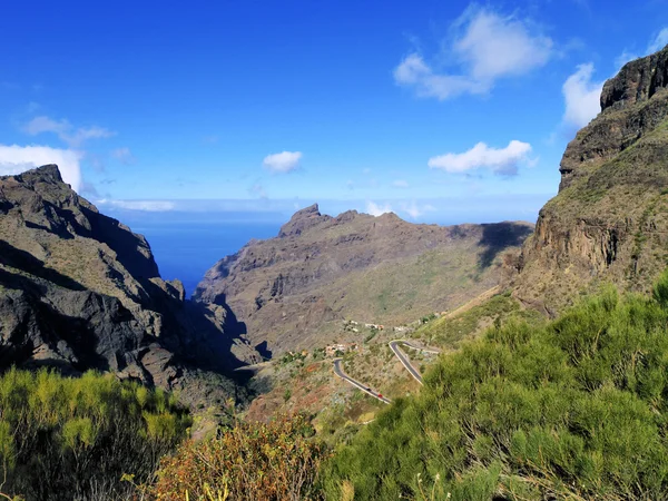 Masca, Teneriffa, Kanarische Inseln, Spanien — Stockfoto
