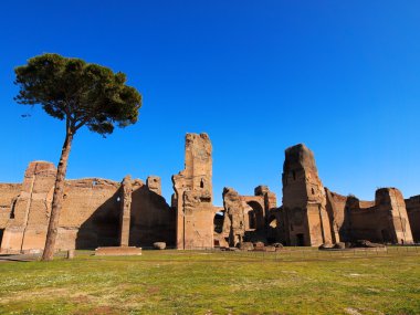 Thermes de caracalla, Roma, İtalya