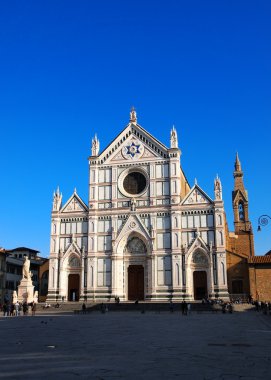 Santa croce, florence, İtalya