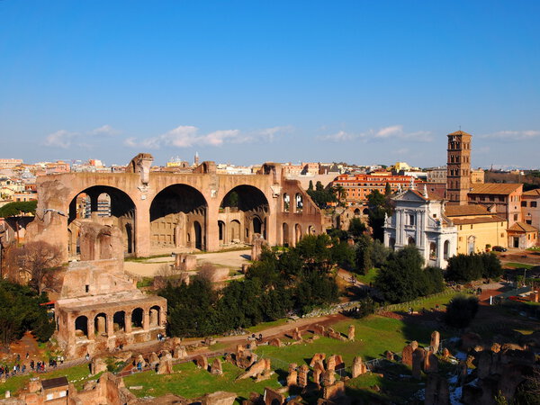 The Roman Forum, Rome, Italy