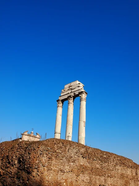 Het Romeinse forum, rome, Italië — Stockfoto