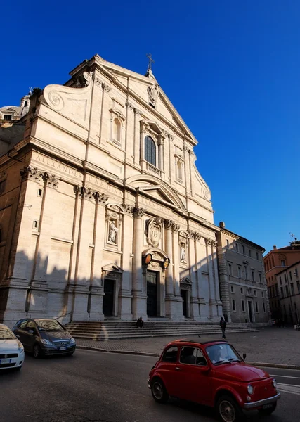 Kerk van de Gesu, Rome, Italië — Stockfoto