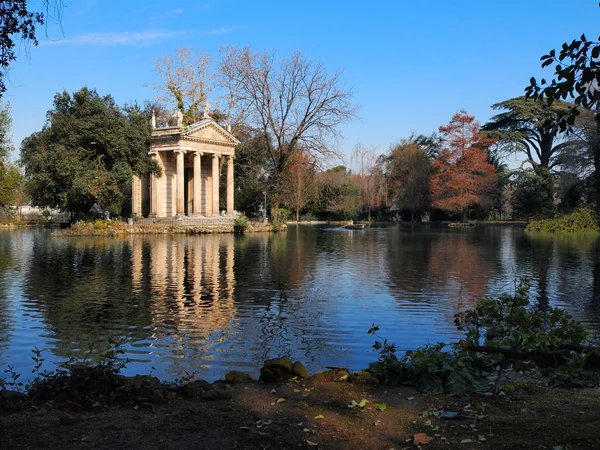 빌라 보르 게 세 정원, 로마, 이탈리아 — 스톡 사진